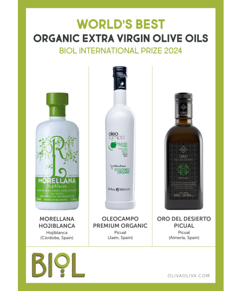 Meilleures Huiles Biologiques du Monde BIOL 2024 Coffret - Oliva Oliva