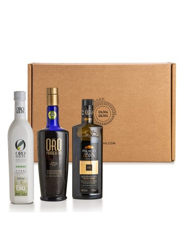 Mejores Aceites del Mundo CINVE 2024 en Caja Regalo - Oliva Oliva