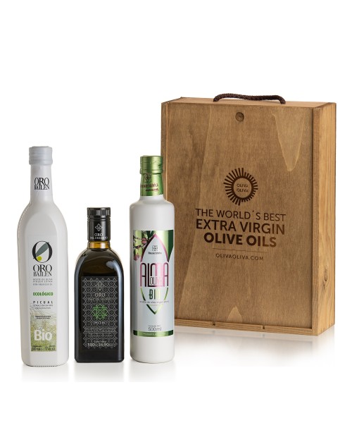 Goldmedaille Besten Olivenöle Der Welt 2024 Geschenkbox - Oliva Oliva