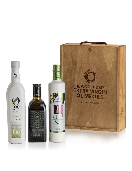 Medalla de Oro Mejores Aceites del Mundo 2024 Caja - Oliva Oliva