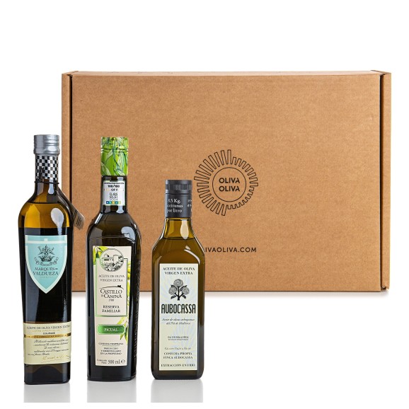 Besten Olivenöle Grandes Pagos de Olivar im Geschenkbox - Oliva Oliva