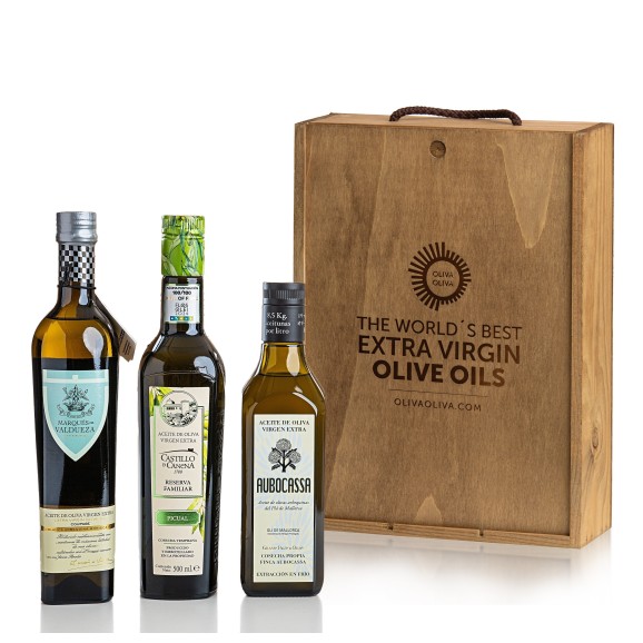 Meilleures Huiles d'Olive Grandes Pagos de Olivar Coffret - Oliva Oliva