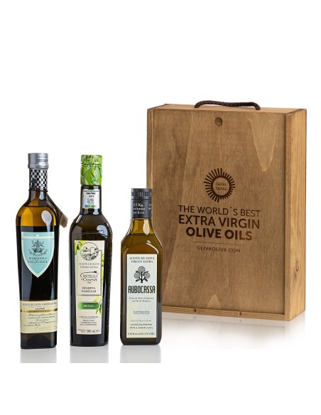 Meilleures Huiles d'Olive Grandes Pagos de Olivar Coffret - Oliva Oliva