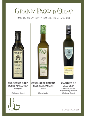Meilleures Huiles d'Olive Grandes Pagos de Olivar Coffret - Oliva Oliva 2