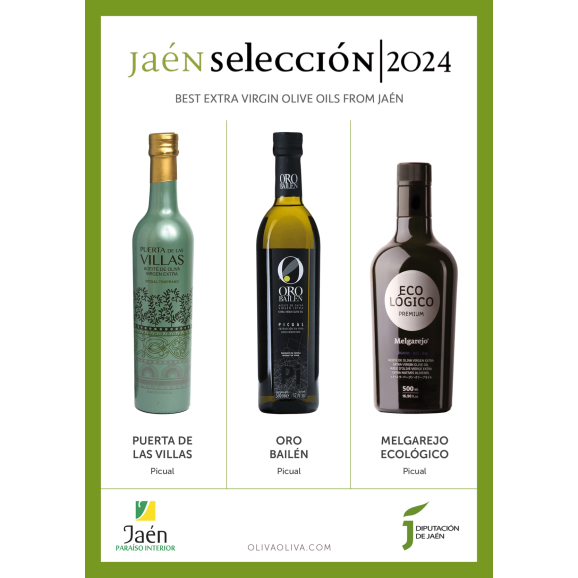 Besten Olivenöle Jaén Selección 2024 im Holzkiste - Oliva Oliva