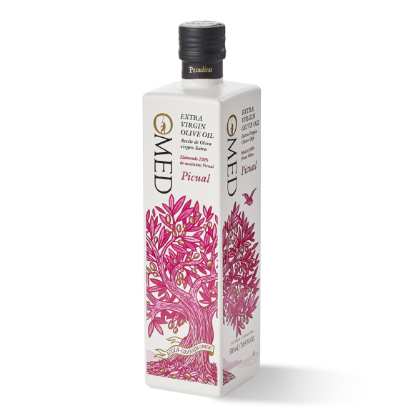 OMED Picual Limitierte Auflage Glasflasche 500 ml. - Oliva Oliva