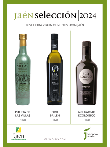 Besten Olivenöle Jaén Selección 2024 im Geschenkbox - Oliva Oliva 2