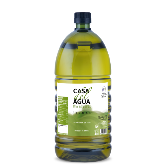 Oro Bailén Casa del Agua Picual PET bottle 2 l. - Oliva Oliva