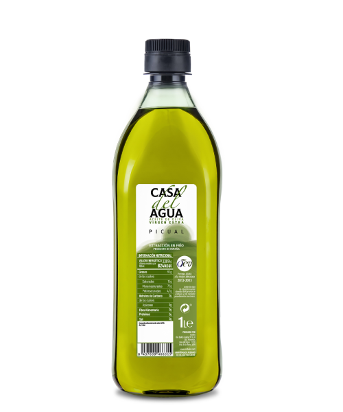 Oro Bailén Casa del Agua Picual PET Flasche 1 l. - Oliva Oliva