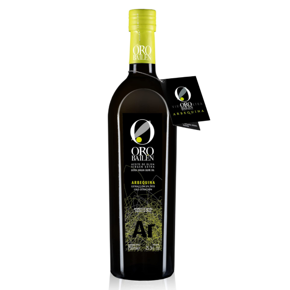 Oro Bailén Arbequina Glasflasche 750 ml. - Oliva Oliva