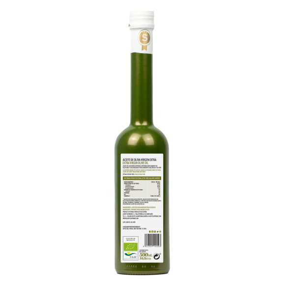 Supremo Cornezuelo Glass bottle 500 ml. - Oliva Oliva