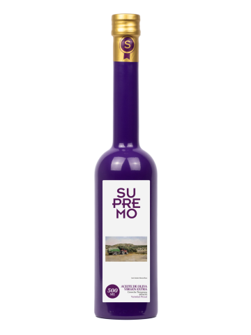 Supremo Picual - Botella de vidrio 500 ml.
