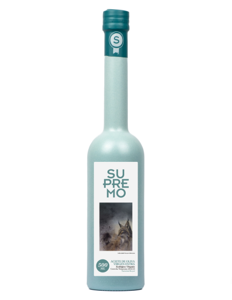 Supremo Royal Glasflasche 500 ml. - Oliva Oliva