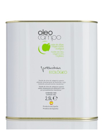Oleocampo Picual BIO Blechdose 2,5 l. - Oliva Oliva
