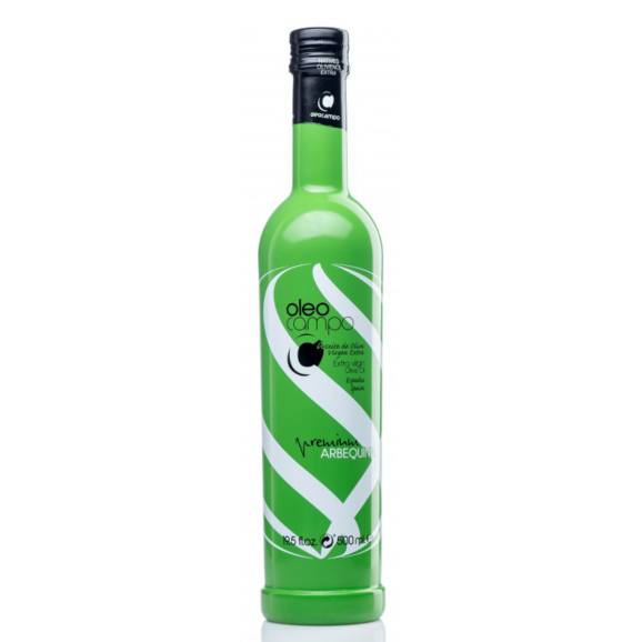 Oleocampo Premium Arbequina Bouteille en verre 500 ml. - Oliva Oliva