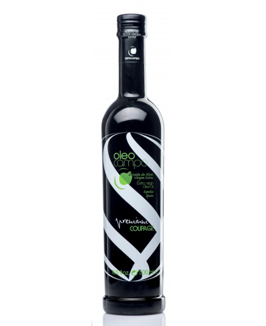 Oleocampo Premium Coupage Bouteille en verre 500 ml. - Oliva Oliva