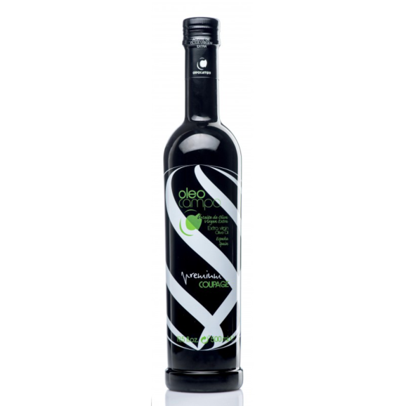 Oleocampo Premium Coupage Bouteille en verre 500 ml. - Oliva Oliva