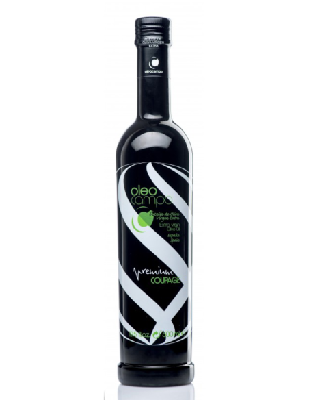 Oleocampo Premium Coupage Bouteille en verre 500 ml. - Oliva Oliva
