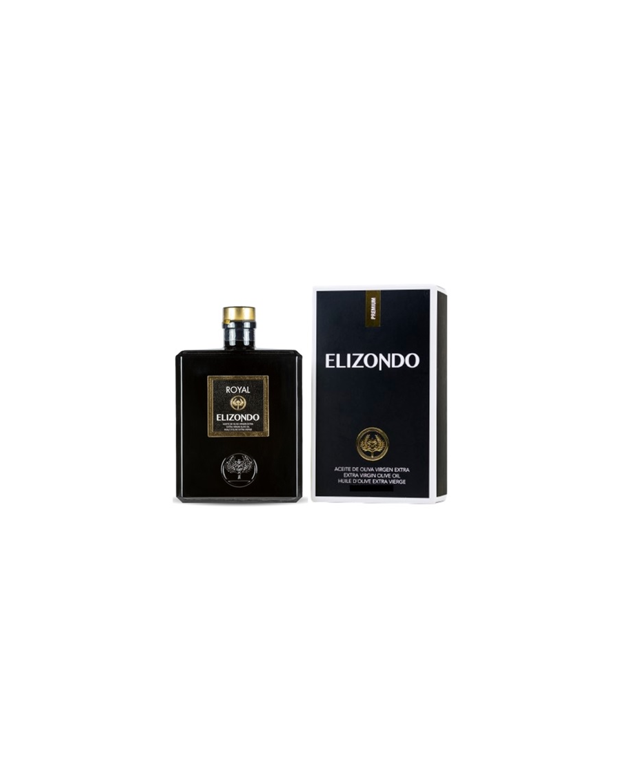 Elizondo Premium Royal Glasflasche 1 l. - Oliva Oliva