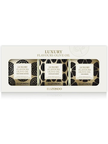 Elizondo Luxury Collection Etui 3x200 ml. - Oliva Oliva