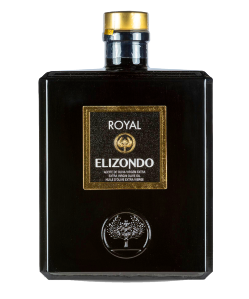 Elizondo Premium Royal Glasflasche 1 l. - Oliva Oliva