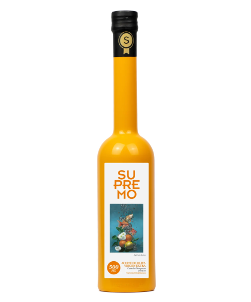 Supremo Hojiblanca Bouteille en verre 500 ml. - Oliva Oliva