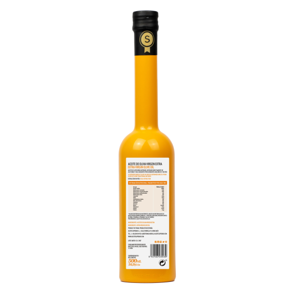 Supremo Hojiblanca Glass bottle 500 ml. - Oliva Oliva