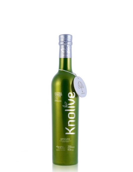 Knolive Epicure Glasflasche 250 ml. - Oliva Oliva
