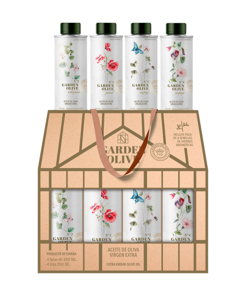 Nobleza del Sur Garden Olive Étui 4x250 ml. - Oliva Oliva