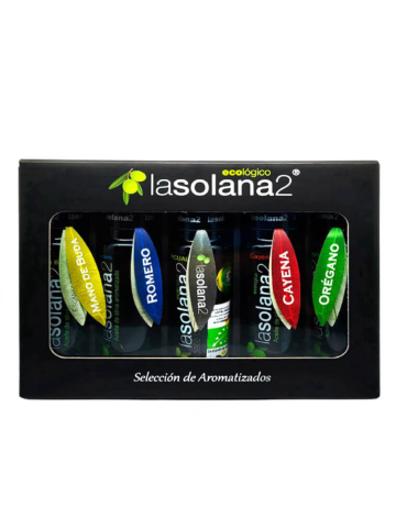 Lasolana2 Aromatisierte Öle Etui 5x100 ml. - Oliva Oliva