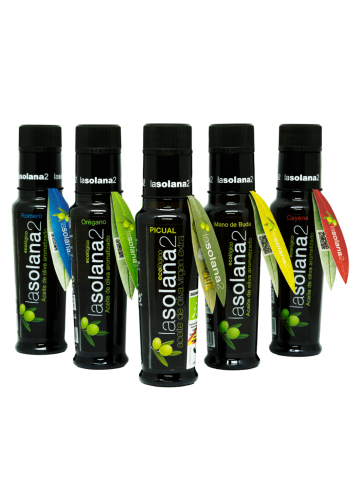 Lasolana2 Aceites Aromatizados Estuche 5x100 ml. - Oliva Oliva 2