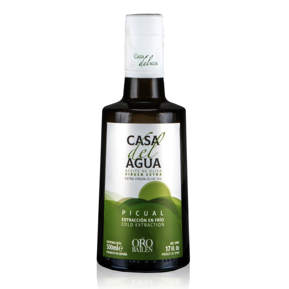Oro Bailén Casa del Agua Picual Glasflasche 500 ml. - Oliva Oliva
