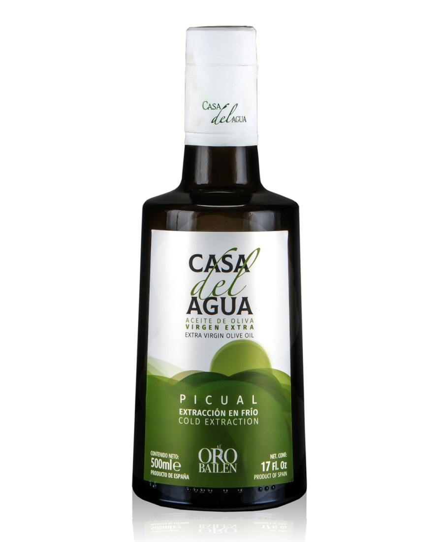 Oro Bailén Casa del Agua Picual Glass bottle 500 ml. - Oliva Oliva