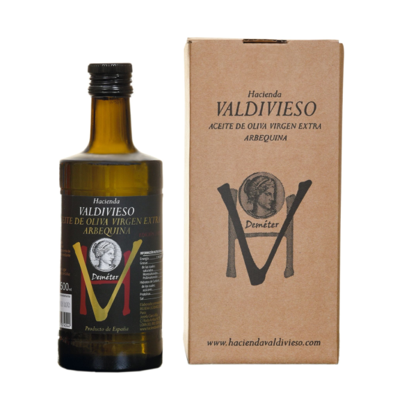 Hacienda Valdivieso Arbequina Limitierte Auflage Etui 500 ml.