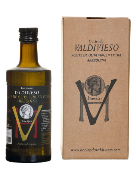 Hacienda Valdivieso Arbequina Limitierte Auflage Etui 500 ml.