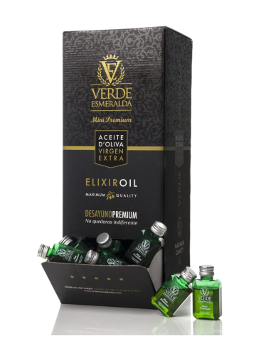 Verde Esmeralda Premium Picual Miniatur 25 ml. - Oliva Oliva