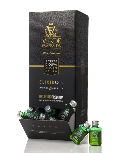 Verde Esmeralda Premium Picual Miniatur 25 ml. - Oliva Oliva