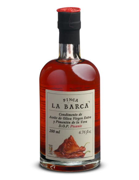 Finca La Barca Seasoning of EVOO and Paprika 200 ml. - Oliva Oliva
