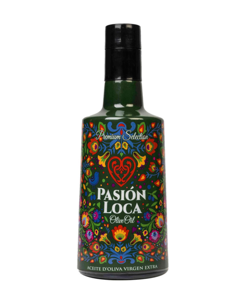 Pasión Loca Picual - Botella de vidrio 500 ml.