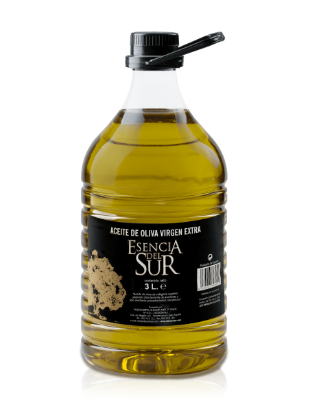 Esencia del Sur Picual PET bottle 3 l. - Oliva Oliva