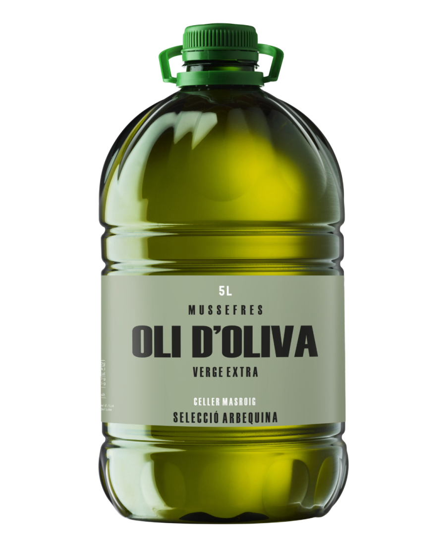 Mussefres Arbequina Bidon PET 5L - Oliva Oliva