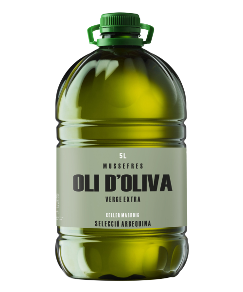 Mussefres Arbequina Bidon PET 5L - Oliva Oliva