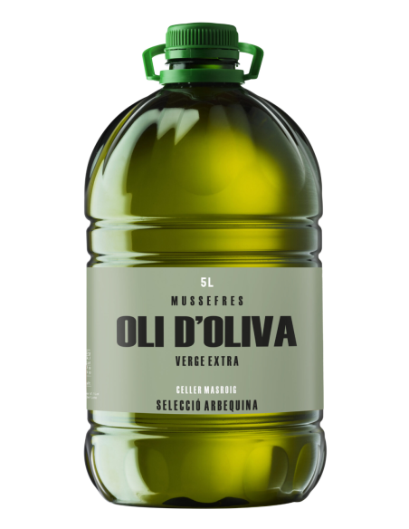 Mussefres Arbequina Garrafa PET 5L - Oliva Oliva