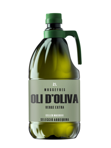 Mussefres Arbequina Garrafa PET 2L - Oliva Oliva