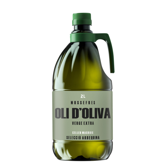 Mussefres Arbequina Garrafa PET 2L - Oliva Oliva