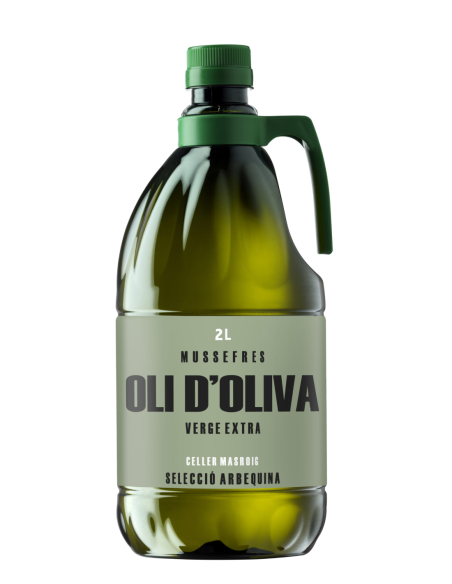 Mussefres Arbequina Bidon PET 2L - Oliva Oliva