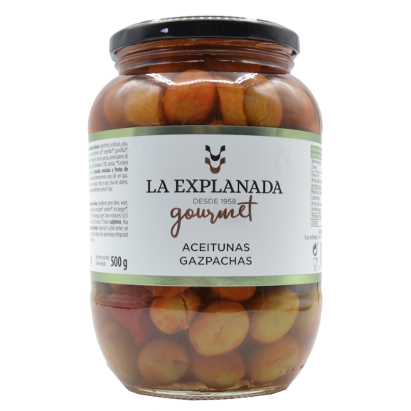 La Explanada Gazpachas-Oliven 850 gr. - Oliva Oliva