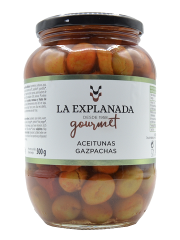 La Explanada Gazpachas Olives 850 gr. - Oliva Oliva
