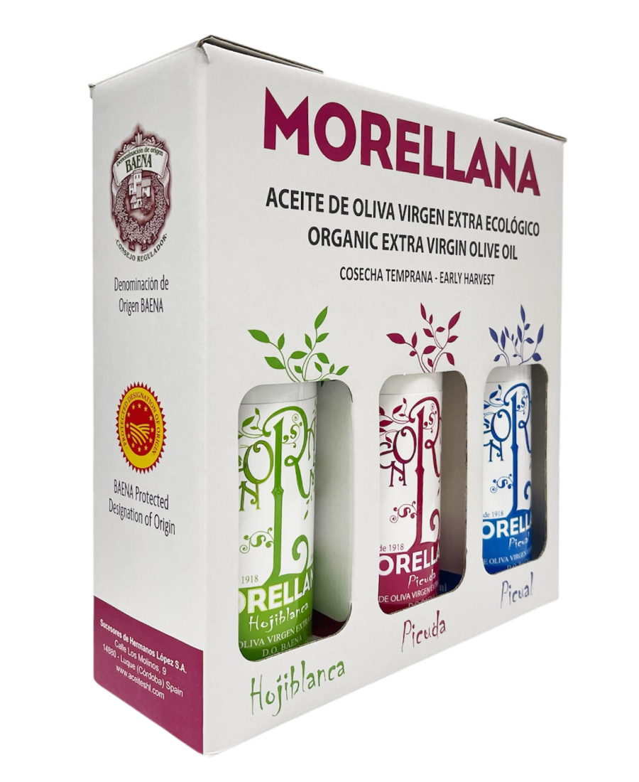 Morellana Cosecha Temprana Estuche 3x500 ml. - Oliva Oliva