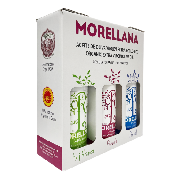 Morellana Récolte Précoce Étui 3x500 ml. - Oliva Oliva